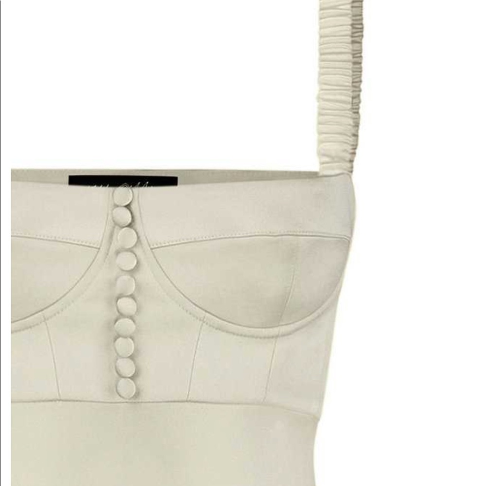 NWT | Sold Out | Anna October Bustier Satin Dress